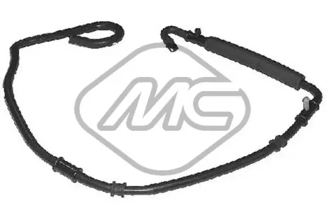 Патрубок радіатора Citroen Zx/Peugeot 306 1.9TD (92-)  Metalcaucho 08321