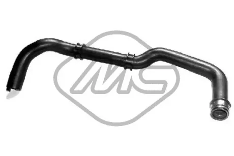 Патрубок радіатора Citroen Berlingo/Peugeot Partner 1.8  Metalcaucho 08477