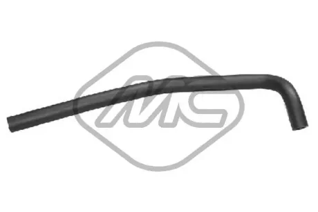 Патрубок радіатора Fiat Ducato 1.9 TD (94-02)  Metalcaucho 08492