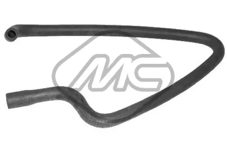 Патрубок системи опалювання Citroen Jumper/Fiat Ducato/Peugeot Boxer 1.9TD (94-)  Metalcaucho 08538