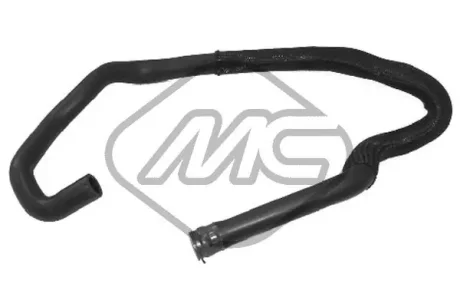 Патрубок радіатора Peugeot 306  Metalcaucho 08612