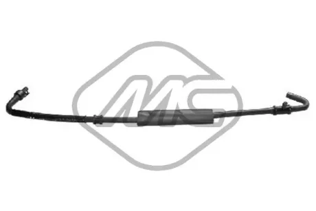 Патрубок радіатора Peugeot 306  Metalcaucho 08616
