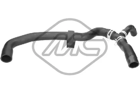 Патрубок радіатора Citroen Xantia 1.9D  Metalcaucho 08646