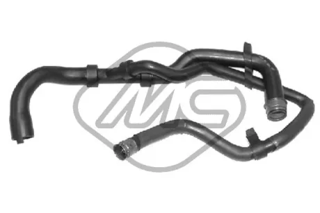 Патрубок радіатора Citroen Xsara I 1.9D - 2.0HDI (99-05)  Metalcaucho 08664