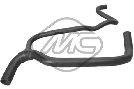 Патрубок радіатора Renault Clio II  Metalcaucho 08718