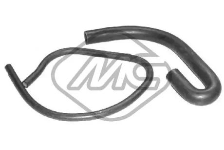 Патрубок системи охолодження ДВЗ Renault Clio (91-)  Metalcaucho 08818