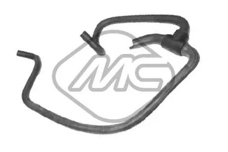 Патрубок системи опалювання Peugeot Boxer/Citroen Jumper 2.5D  Metalcaucho 08932