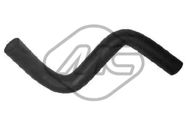 Патрубок радіатора Renault Clio, Kangoo 1.4-1.6 Metalcaucho 09395 (фото 1)