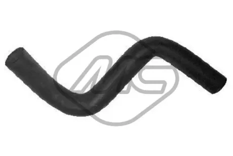 Патрубок радіатора Renault Clio, Kangoo 1.4-1.6  Metalcaucho 09395