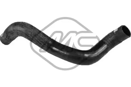 Патрубок радіатора Renault Megane, Scenic 2.0DCI (05-)  Metalcaucho 09574