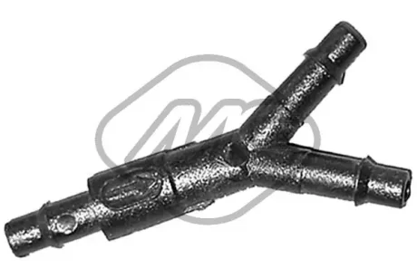 Універсальний з\'єднувач шлангів 5mmx5mmx5mm (з клапаном) Metalcaucho 30668