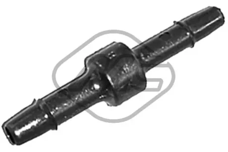 Універсальний з\'єднувач шлангів 3mmx3mm (прямий) Metalcaucho 45034