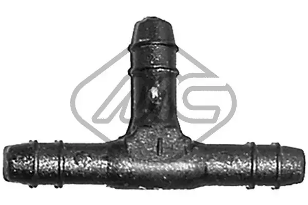 Універсальний з\'єднувач шлангів 5mmx5mmx5mm (Т-подібний) Metalcaucho 45037 (фото 1)