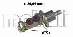 Циліндр гальмівний головний Metelli 05-0125