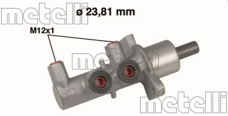 Главный тормозной цилиндр Metelli 05-0567