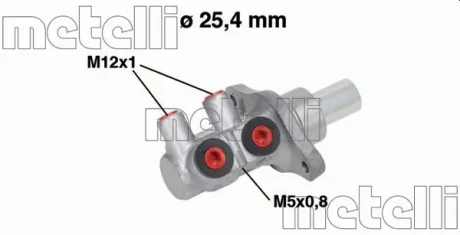 Главный тормозной цилиндр Metelli 05-0571