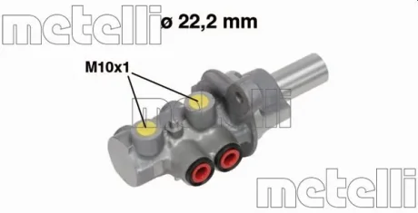 Главный тормозной цилиндр Metelli 05-0677