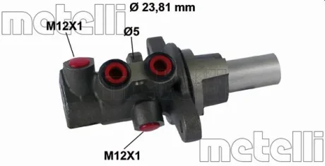 Циліндр гальмівний головний Metelli 05-0796