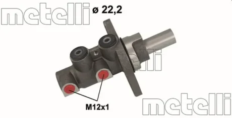 Циліндр гальмівний головний Metelli 05-1152