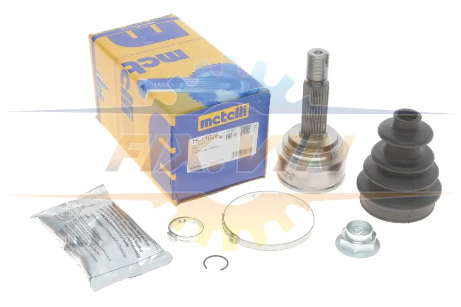 ШРКШ (зовнішній) Kia Rio 1.2CVVT/1.25/1.4 17- (25z/20z/52.6mm/73mm/63mm) METELLI Metelli 15-11028 (фото 1)