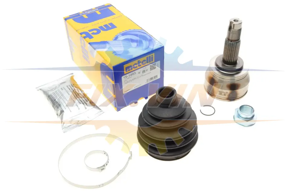 ШРКШ (зовнішній) Fiat 500L 12-/Stilo 01-08/Tipo 15- (25z/24z/51mm/84.4mm/47.4mm) METELLI Metelli 15-1493 (фото 1)