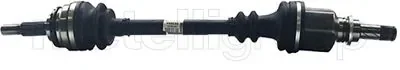 Піввісь (передня) (L) Renault Logan 1.4-1.6/1.5 dCi 04- (23z/26z/658mm) Metelli 17-0904
