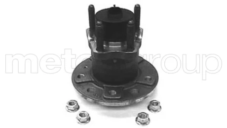 Підшипник маточини (задньої) Opel Astra G 98-/Combo/Meriva 03-/Vectra B 95- (+ABS) Metelli 19-2438