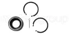 Підшипник маточини (передньої) Nissan Almera Tino 00-06/Primera 02-/X-Trail 01-13 (43x76x43) (к-кт) Metelli 19-7707 (фото 1)