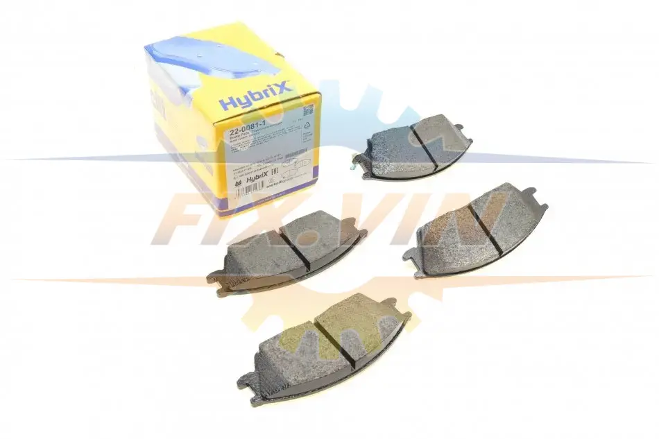 Комплект гальмівних колодок (дискових) METELLI Metelli 22-0081-1 (фото 1)