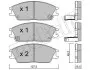 Комплект гальмівних колодок (дискових) METELLI Metelli 22-0081-1 (фото 2)