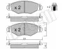 Комплект гальмівних колодок (дискових) Metelli 22-0254-0 (фото 2)