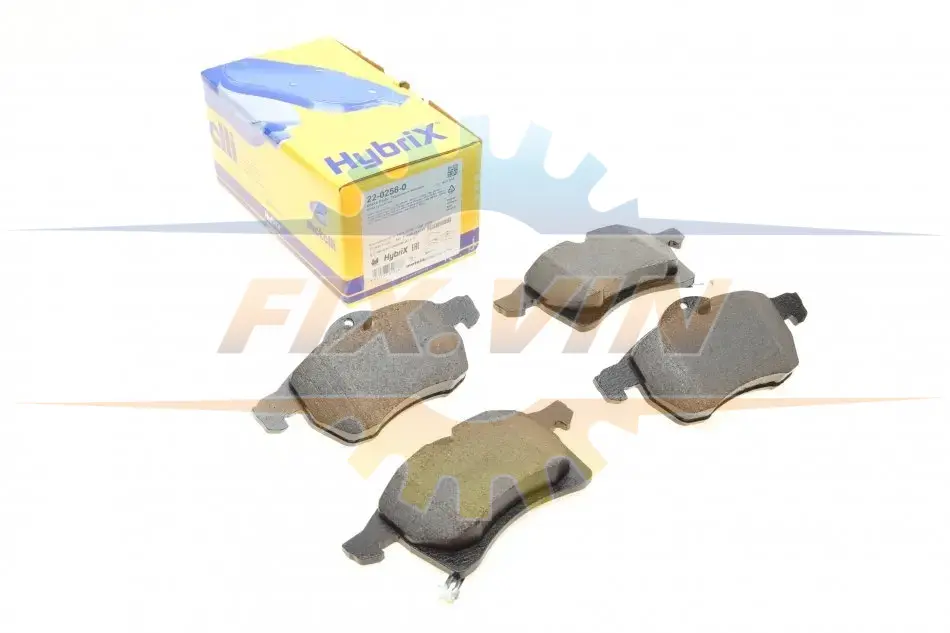 Комплект гальмівних колодок (дискових) METELLI Metelli 22-0258-0 (фото 1)