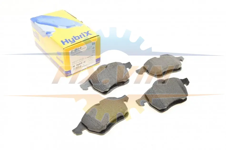 Комплект гальмівних колодок (дискових) METELLI Metelli 22-0279-0 (фото 1)