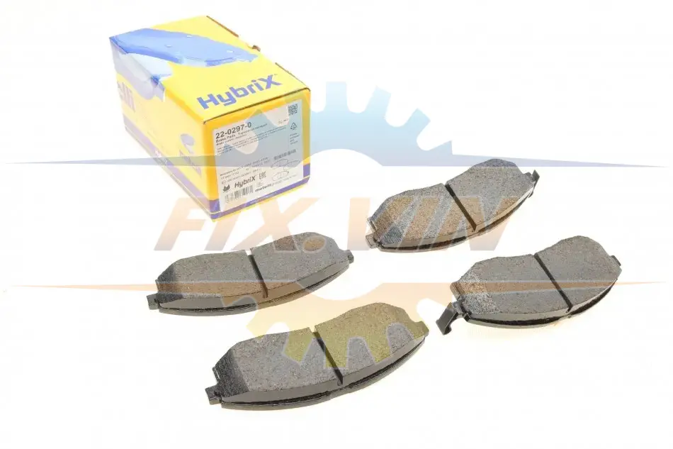 Комплект гальмівних колодок (дискових) METELLI Metelli 22-0297-0 (фото 1)