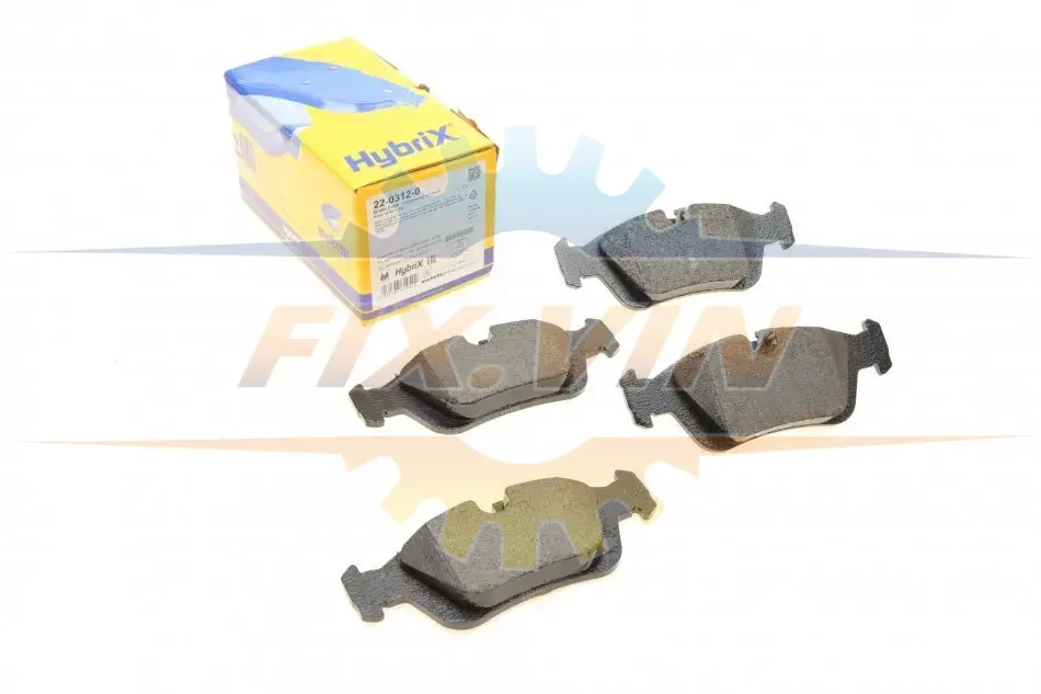 Комплект гальмівних колодок (дискових) METELLI Metelli 22-0312-0 (фото 1)