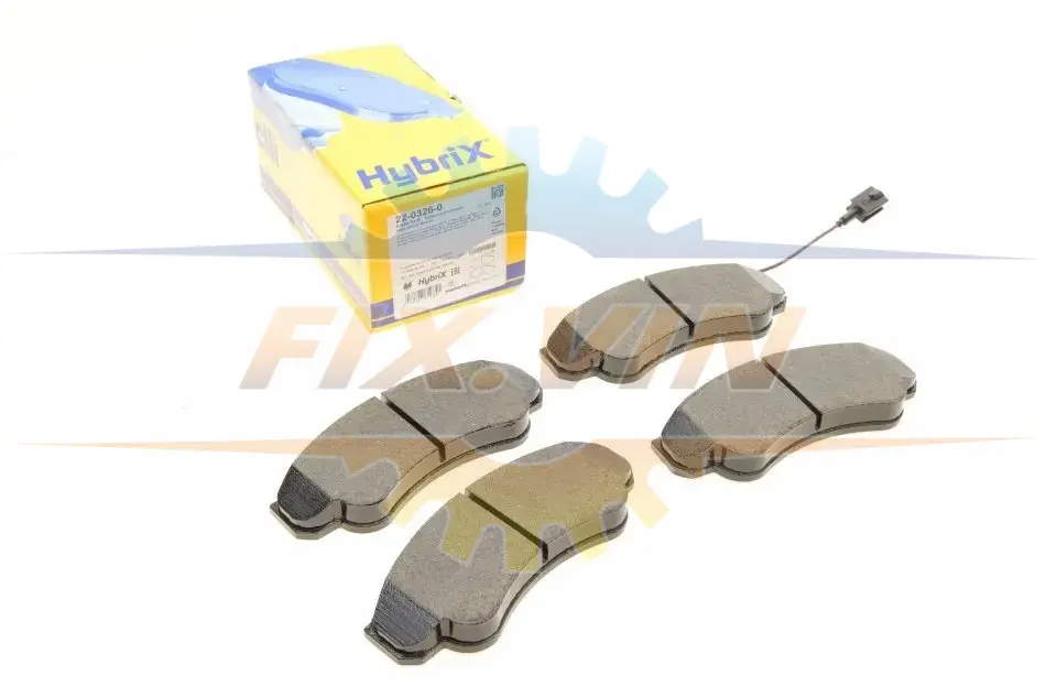 Комплект гальмівних колодок (дискових) METELLI Metelli 22-0326-0 (фото 1)