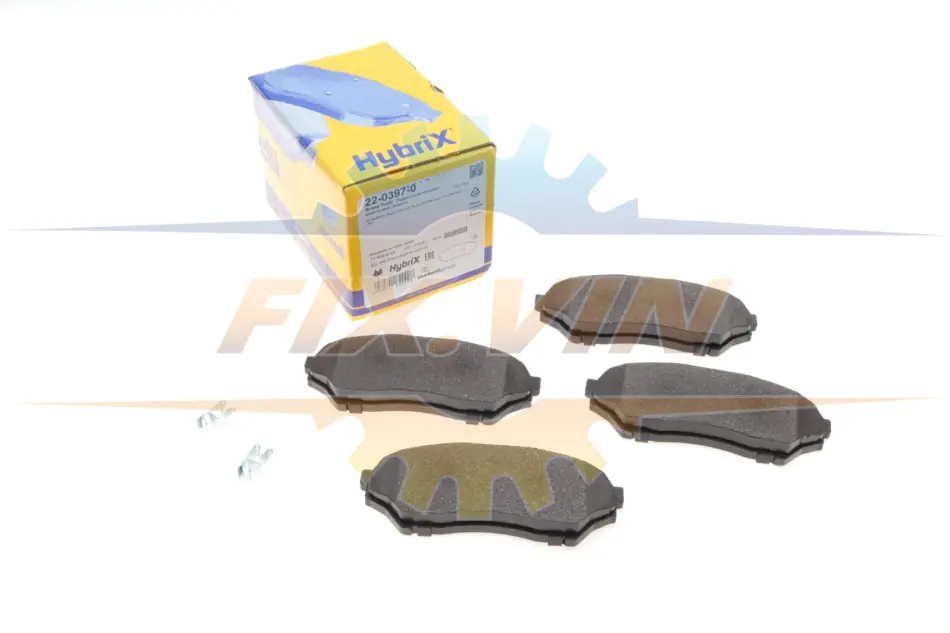 Комплект гальмівних колодок (дискових) METELLI Metelli 22-0397-0 (фото 1)