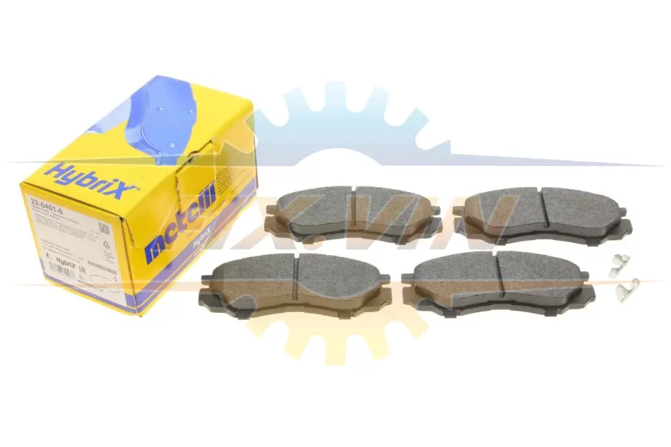 Комплект гальмівних колодок (дискових) METELLI Metelli 22-0401-0 (фото 1)