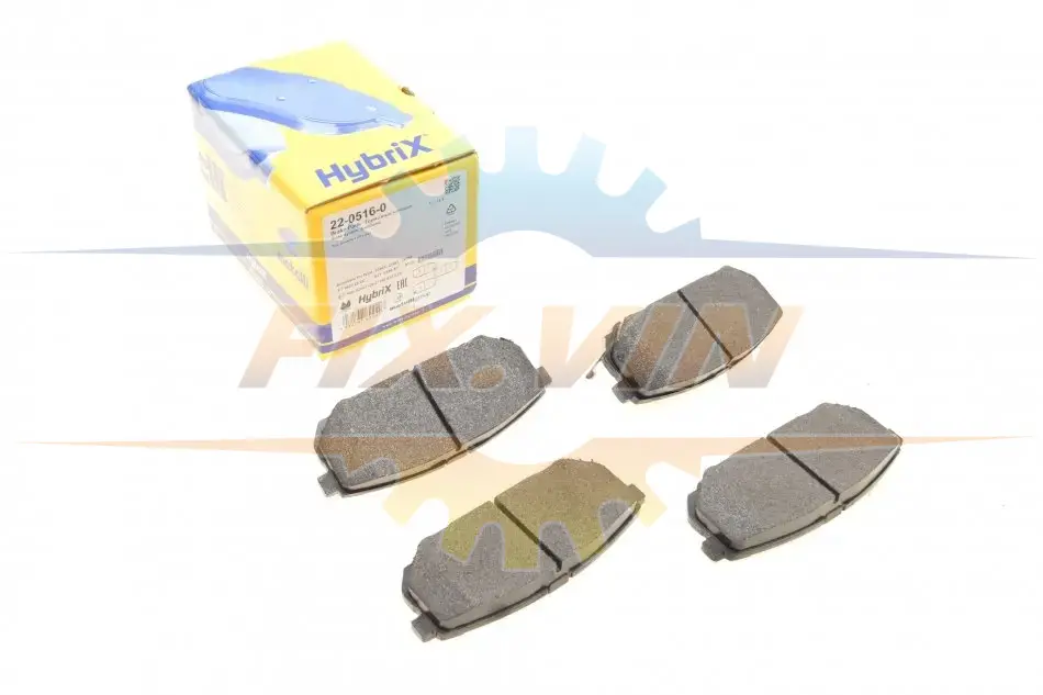 Комплект гальмівних колодок (дискових) METELLI Metelli 22-0516-0 (фото 1)