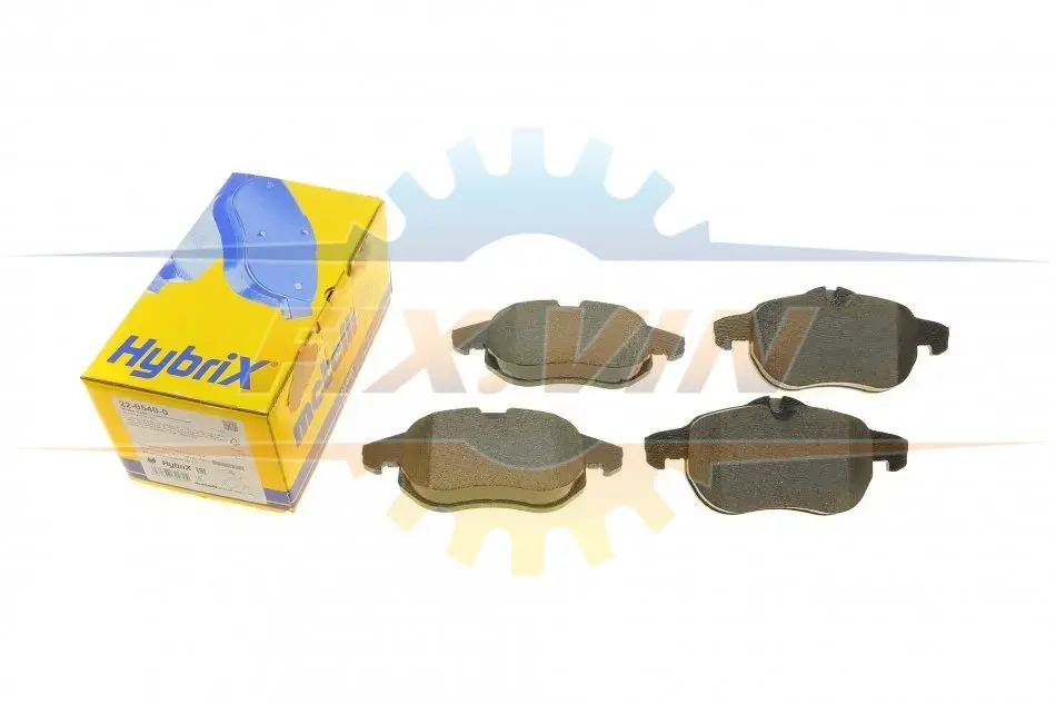 Комплект гальмівних колодок (дискових) METELLI Metelli 22-0540-0 (фото 1)