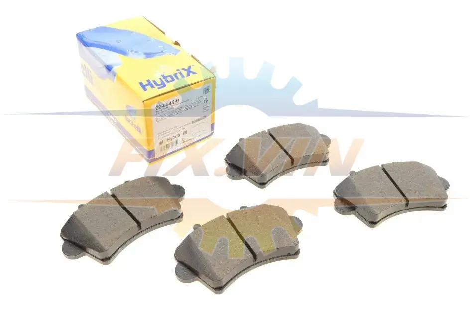 Комплект гальмівних колодок (дискових) METELLI Metelli 22-0545-0 (фото 1)