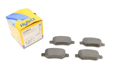 Комплект гальмівних колодок (дискових) Metelli 22-0565-0