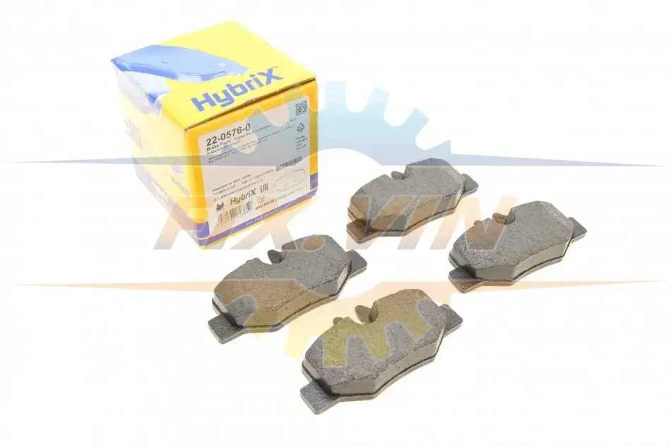 Комплект гальмівних колодок (дискових) METELLI Metelli 22-0576-0 (фото 1)
