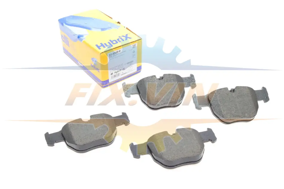 Колодки гальмівні (передні) Range Rover III 02-12 METELLI Metelli 22-0598-0 (фото 1)