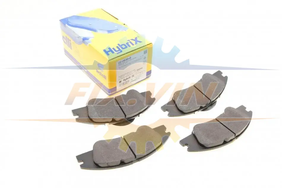 Комплект гальмівних колодок (дискових) METELLI Metelli 22-0630-0 (фото 1)