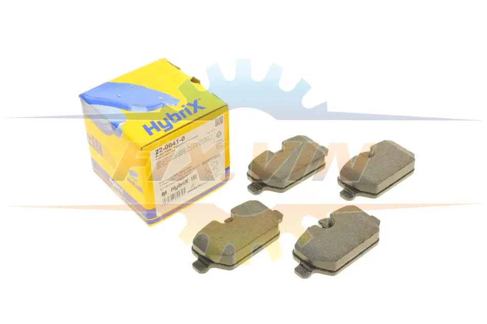 Комплект гальмівних колодок (дискових) METELLI Metelli 22-0641-0 (фото 1)