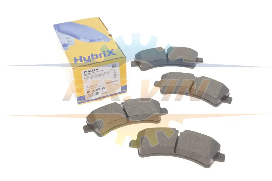 Комплект гальмівних колодок (дискових) METELLI Metelli 22-0674-0 (фото 1)