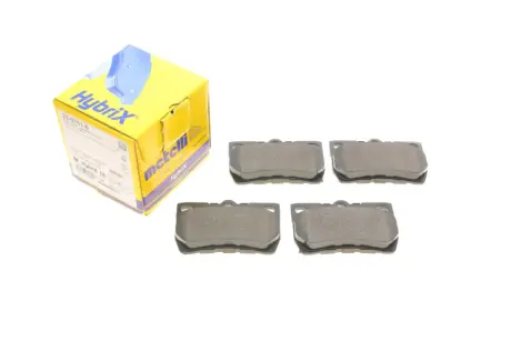 Комплект гальмівних колодок (дискових) Metelli 22-0761-0