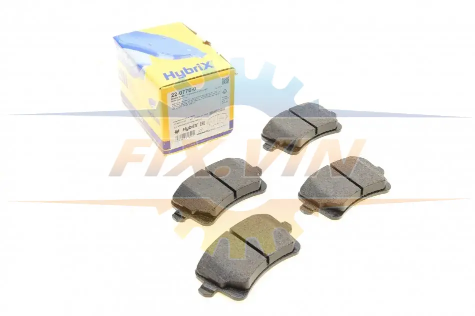 Комплект гальмівних колодок (дискових) METELLI Metelli 22-0776-0 (фото 1)