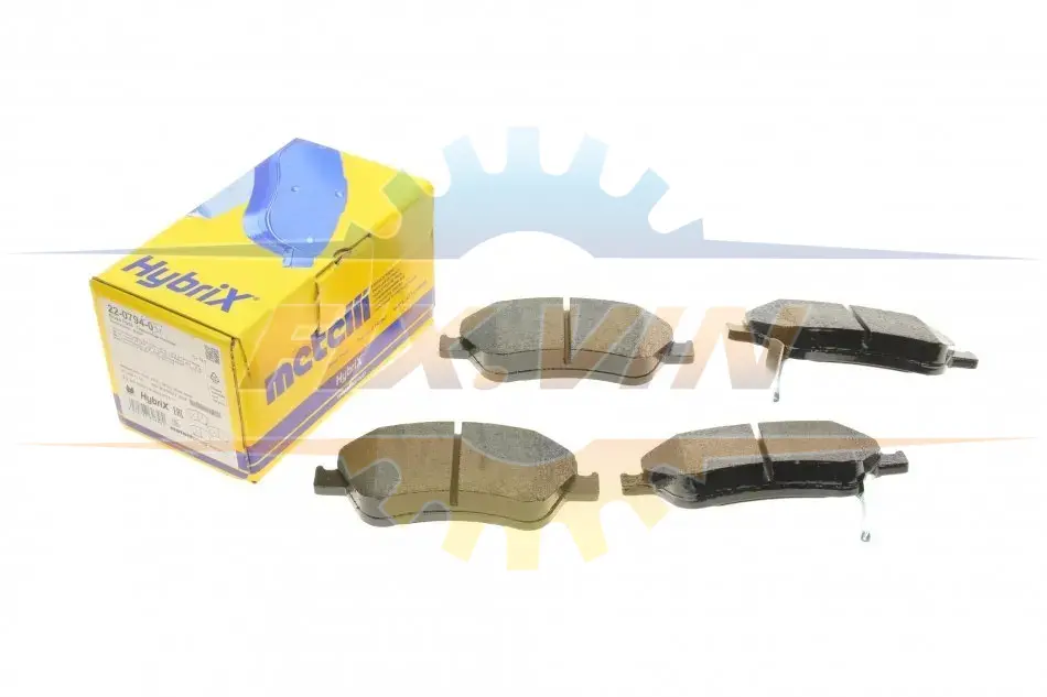 Комплект гальмівних колодок (дискових) METELLI Metelli 22-0794-0 (фото 1)
